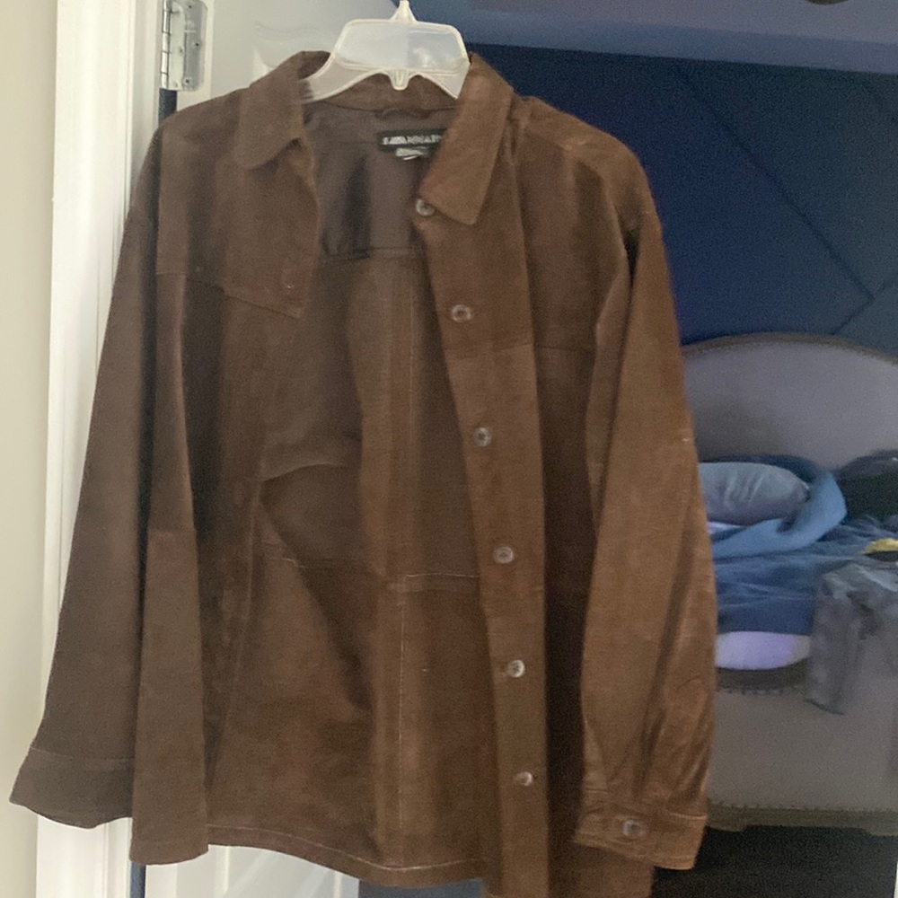 Light Weight Brown Leather .. Thin.. - image 1